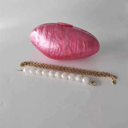 Island Boho Pearl Shell Clutch Bag Montipi