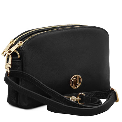 LILY Soft Leather Shoulder Bag