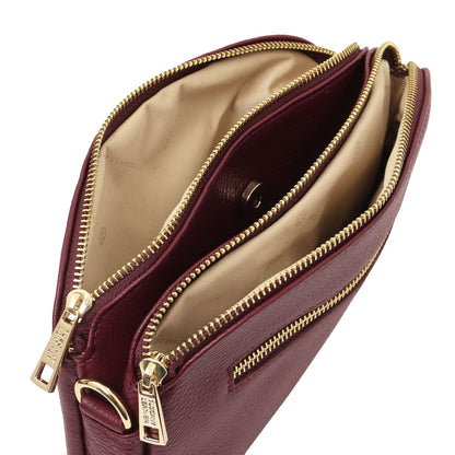 LILY Soft Leather Shoulder Bag