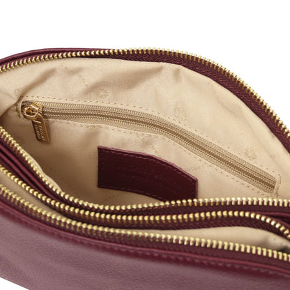 LILY Soft Leather Shoulder Bag