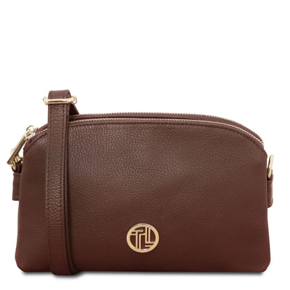 LILY Soft Leather Shoulder Bag