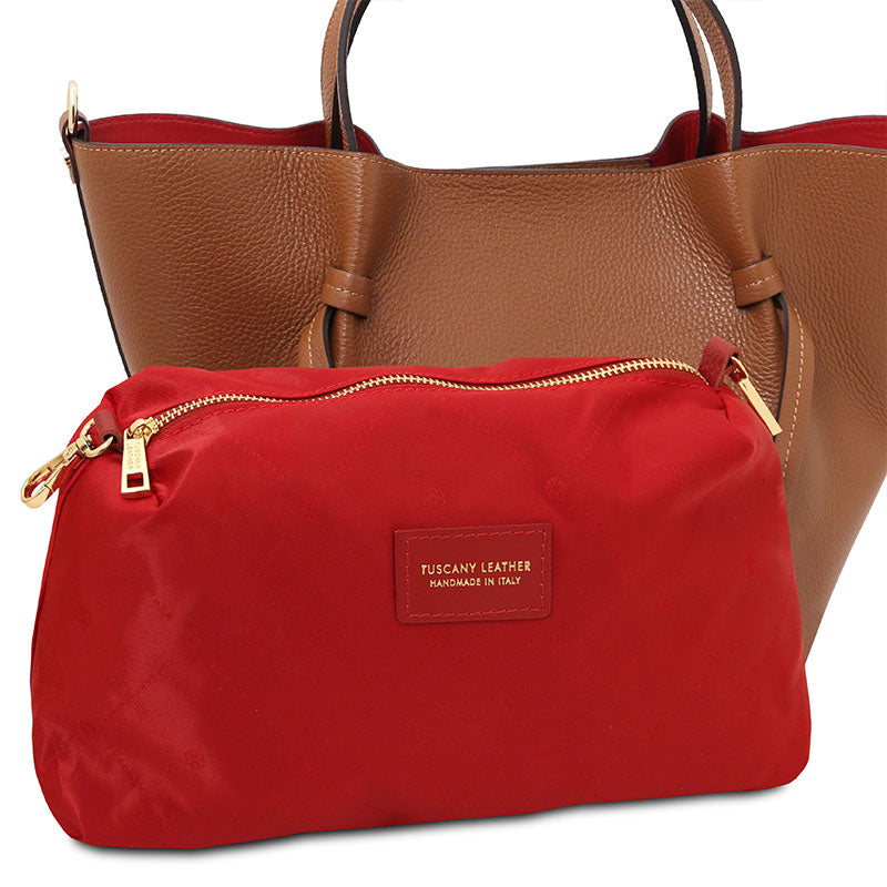 Legame Leather Tote Bag