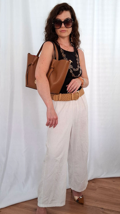 Legame Leather Tote Bag