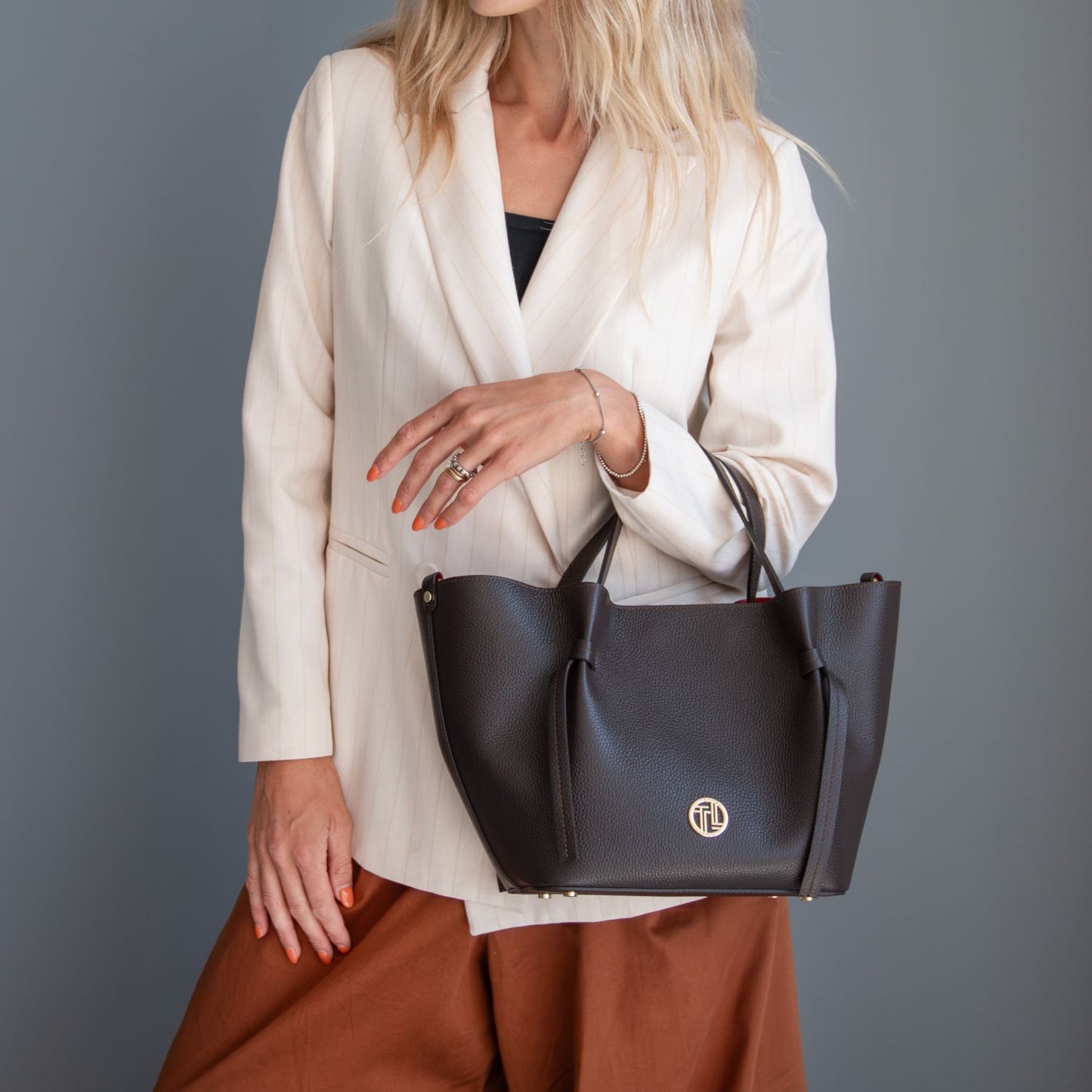 Legame Leather Tote Bag