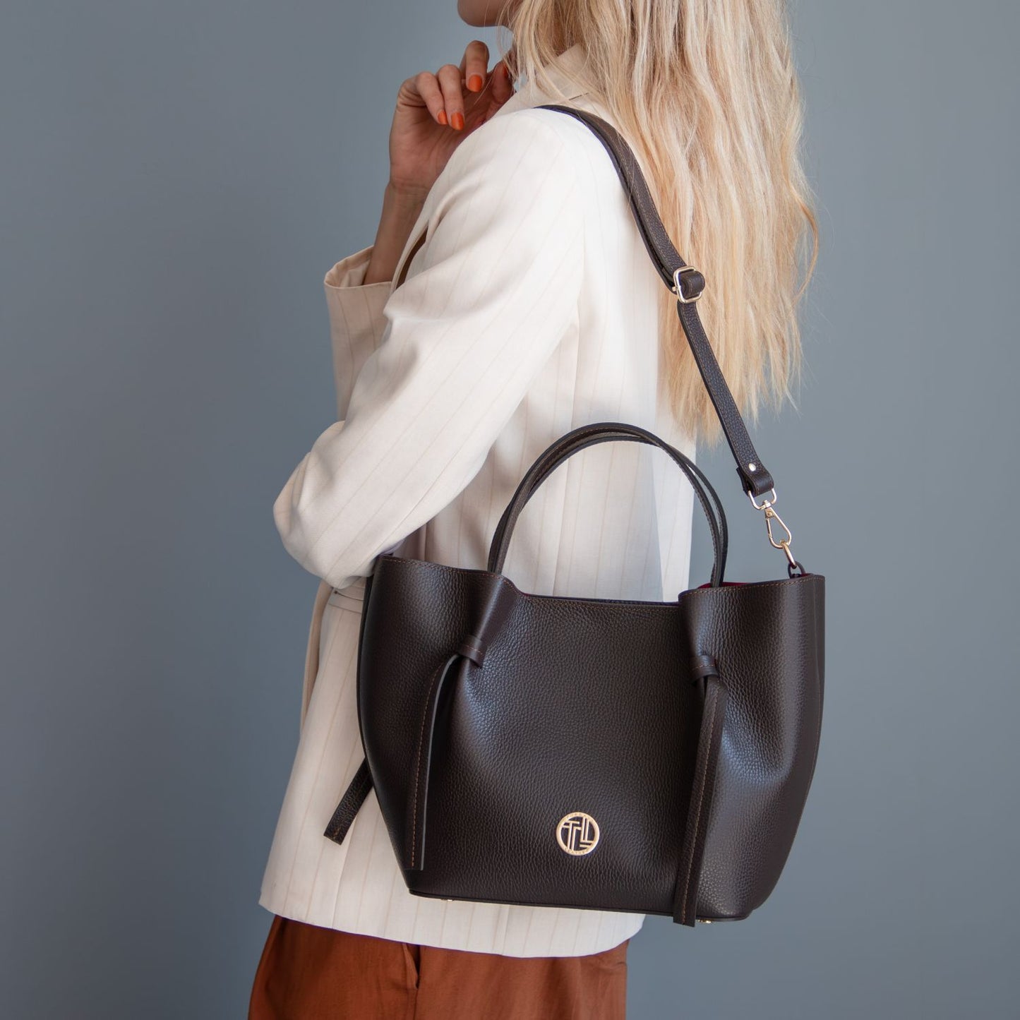 Legame Leather Tote Bag