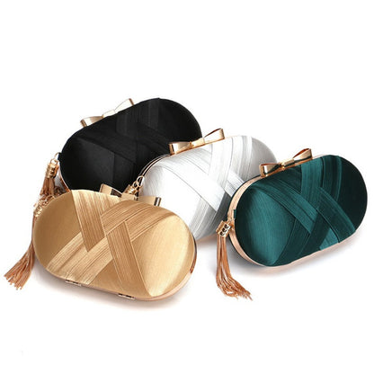 Luxury Vintage Chic Bow Clutch Bag Montipi