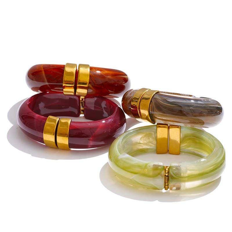 Muse Amber Cuff Bracelet