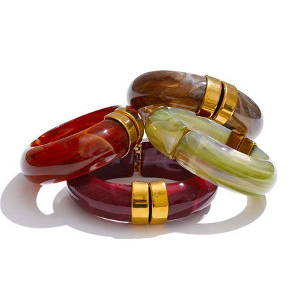 Muse Amber Cuff Bracelet