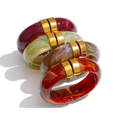 Muse Amber Cuff Bracelet