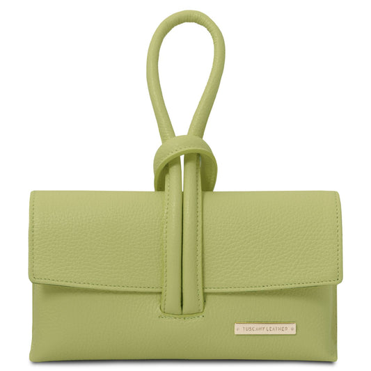 Muse Leather Clutch