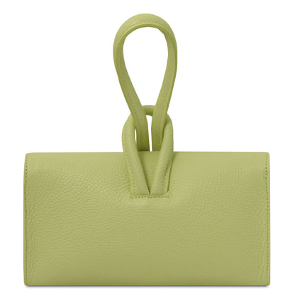 Muse Leather Clutch