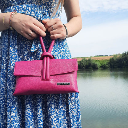 Muse Leather Clutch