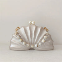 Nautilus Pearl Shell Clutch Bag