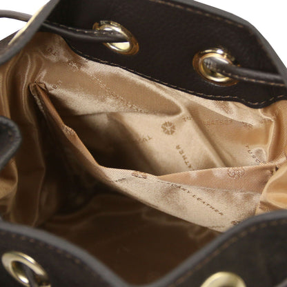 Nomade Suede Fringe Bucket Bag