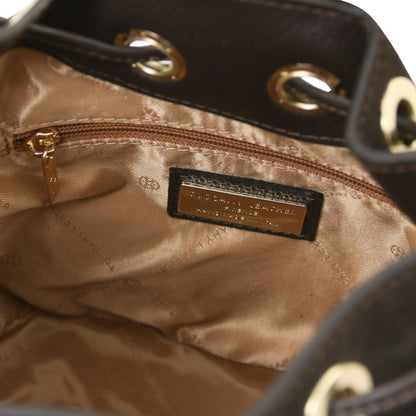 Nomade Suede Fringe Bucket Bag