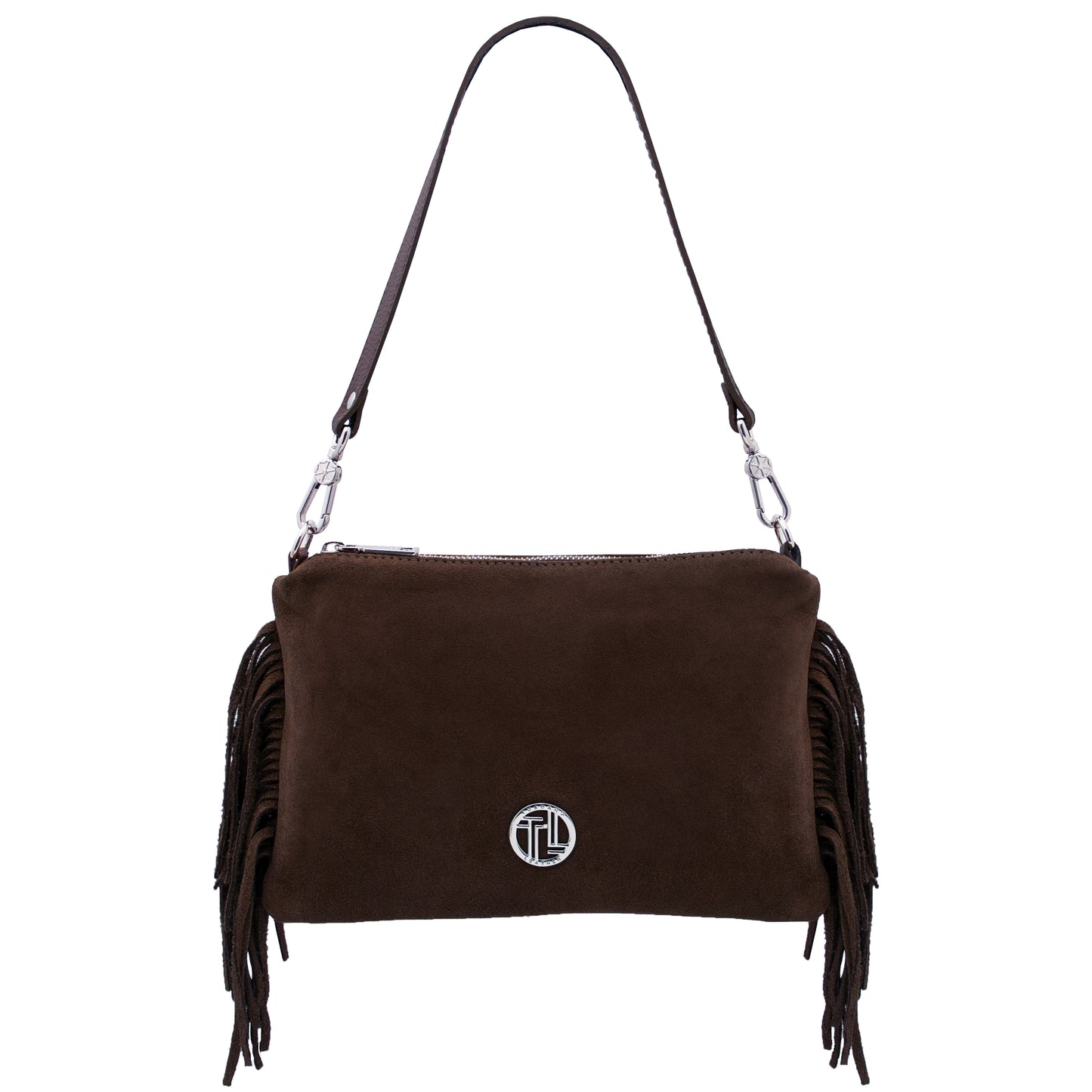 Nomad Suede Fringe Crossbody