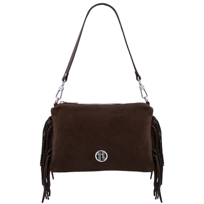 Nomad Suede Fringe Crossbody