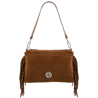 Nomad Suede Fringe Crossbody