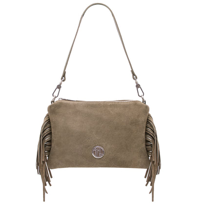 Nomad Suede Fringe Crossbody