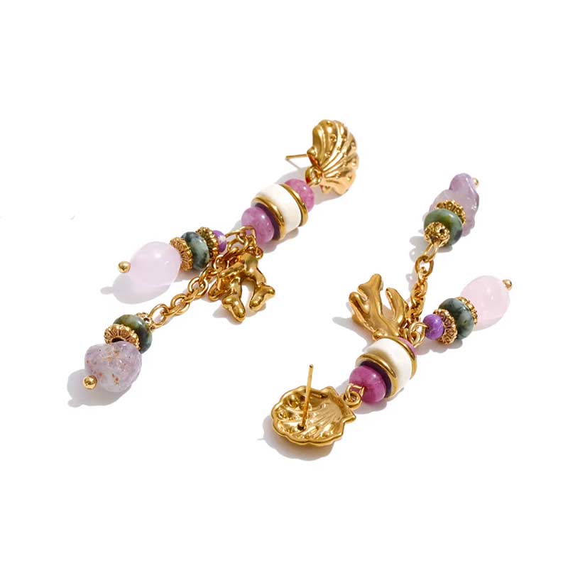 Nymphaea Shell Earrings