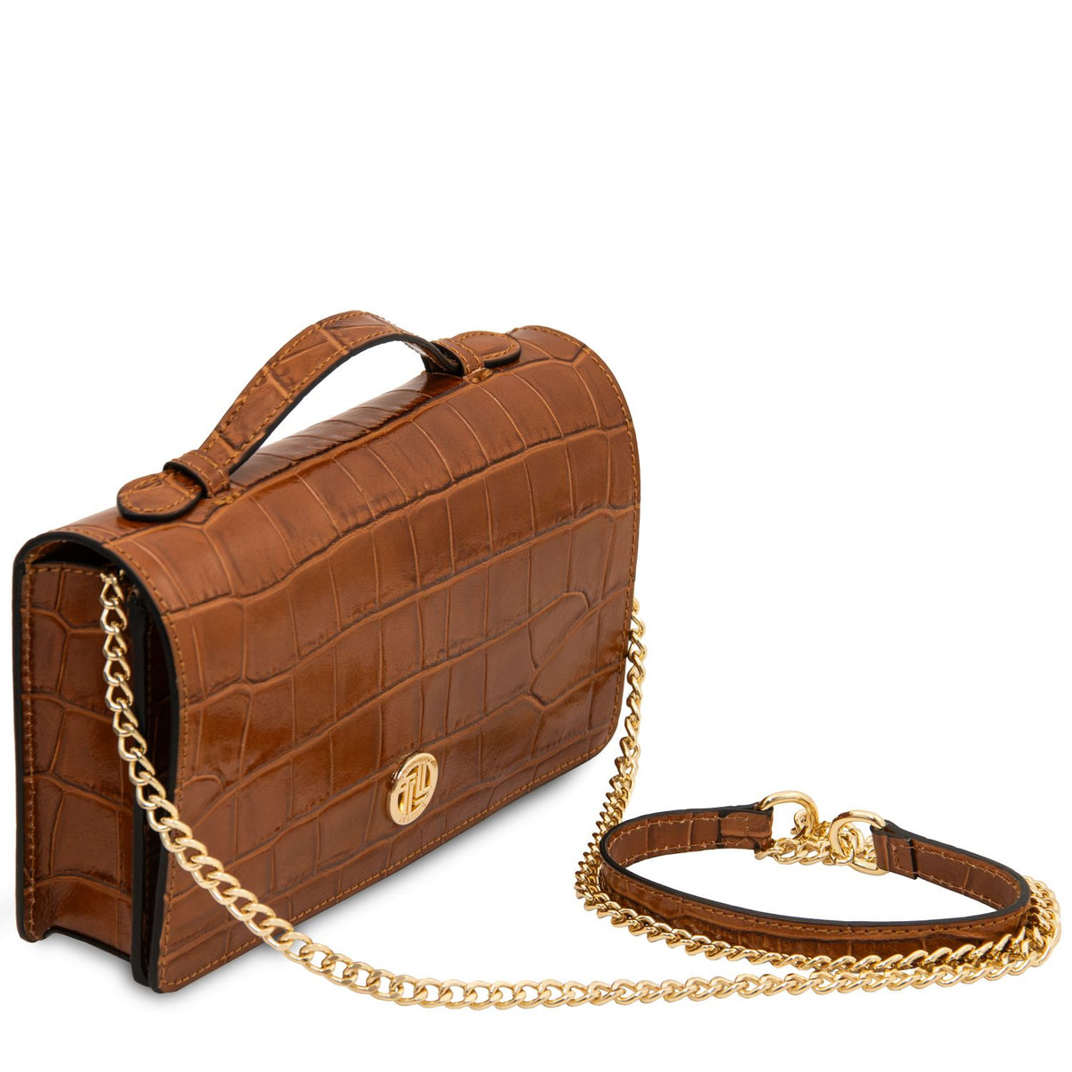 Opera Croque Leather Clutch Bag
