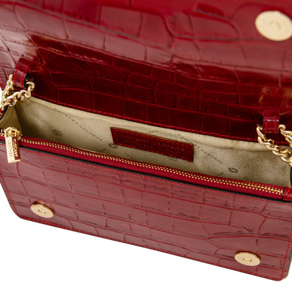 Opera Croque Leather Clutch Bag