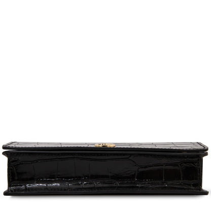 Opera Croque Leather Clutch Bag