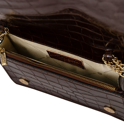 Opera Croque Leather Clutch Bag
