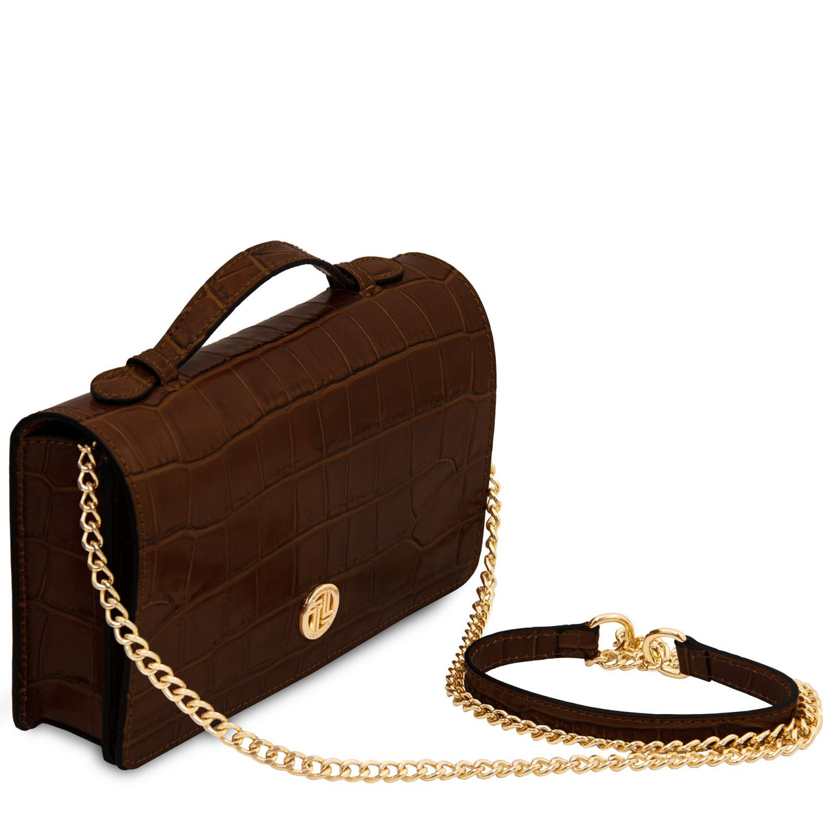 Opera Croque Leather Clutch Bag