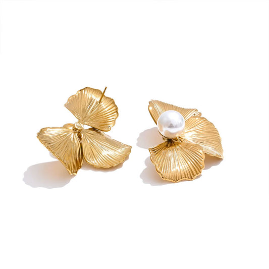 Orchid Statement Earrings