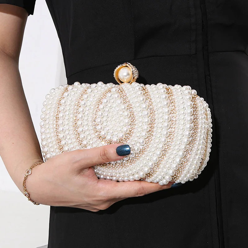 Pearl Dream Elegance Clutch Bag Montipi