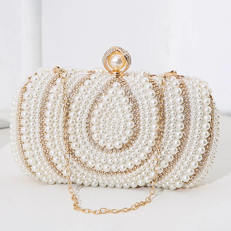 Pearl Dream Elegance Clutch Bag Montipi