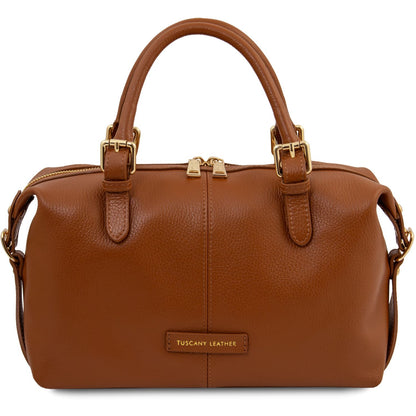 Ribelle Leather Bowler Bag