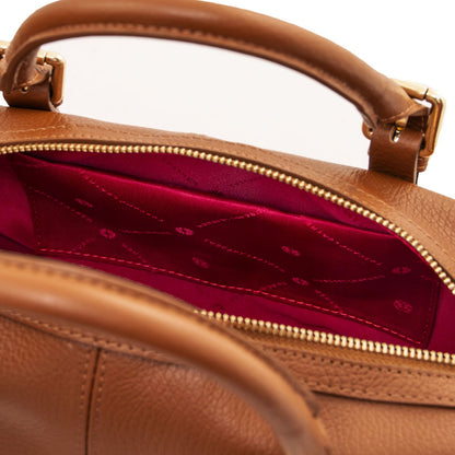 Ribelle Leather Bowler Bag