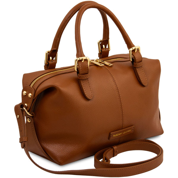 Ribelle Leather Bowler Bag