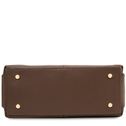 Ribelle Leather Bowler Bag