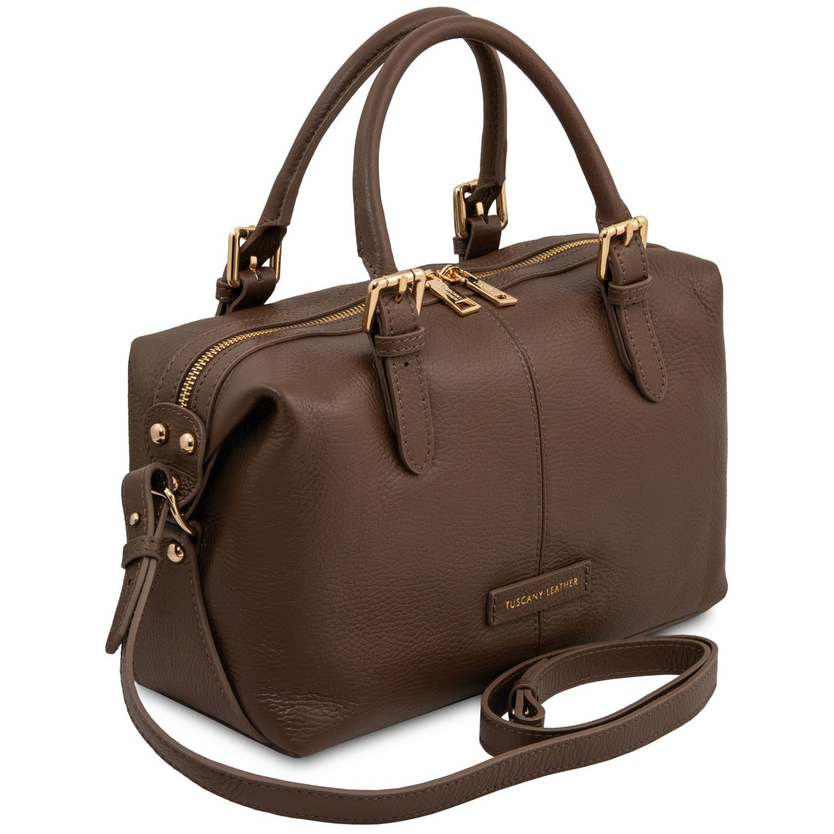 Ribelle Leather Bowler Bag