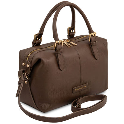 Ribelle Leather Bowler Bag