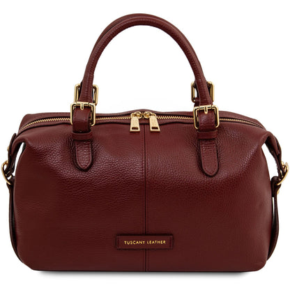 Ribelle Leather Bowler Bag