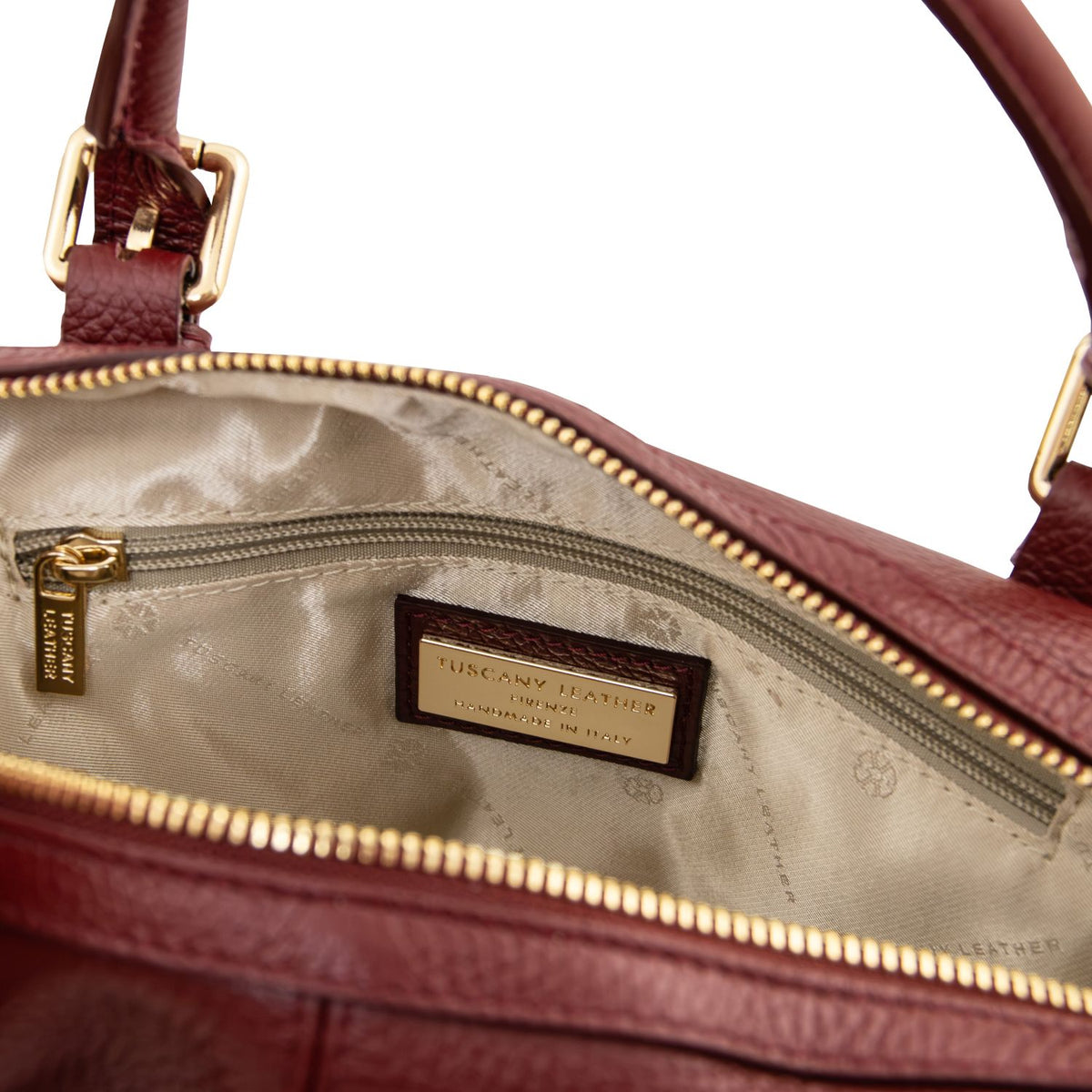 Ribelle Leather Bowler Bag