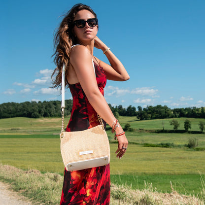 Riviera Raffia Handbag