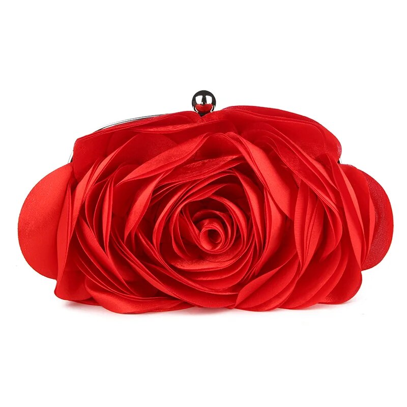 Rose Chic Petal Clutch Bag Montipi