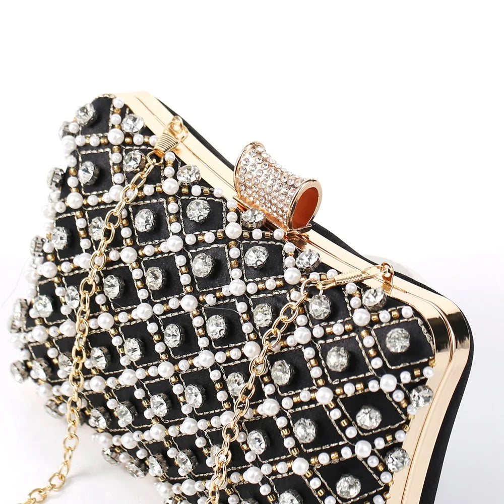 Charlene Boheme Beaded Clutch