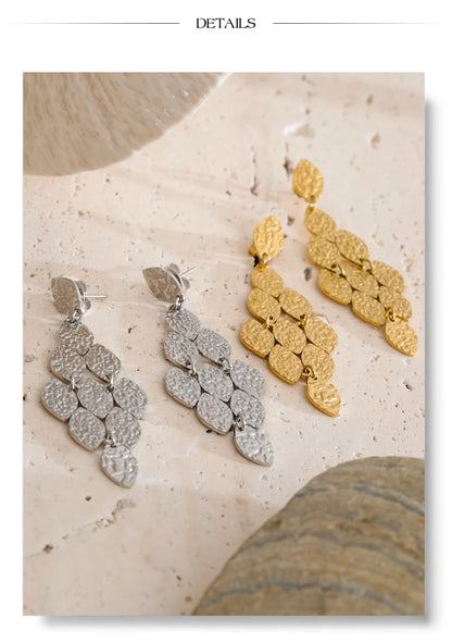Golden Muse Cascade Earrings