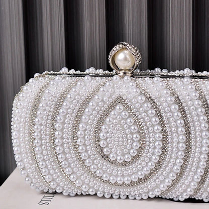 Pearl Dream Elegance Clutch Bag