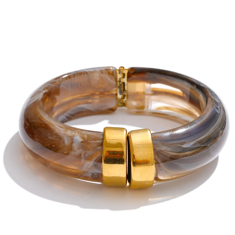Muse Amber Cuff Bracelet