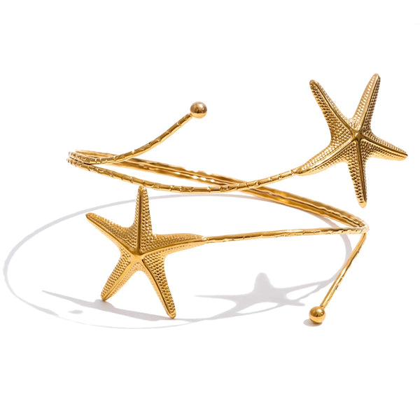Golden Siren Arm Cuff