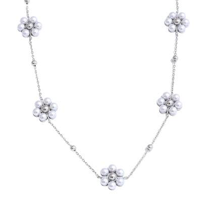 Fiorina Pearl Flower Necklace