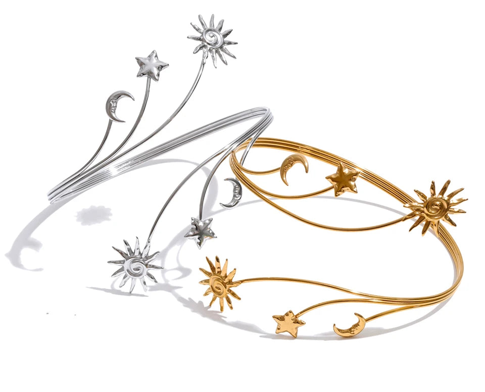 Celestial Boho Arm Cuff