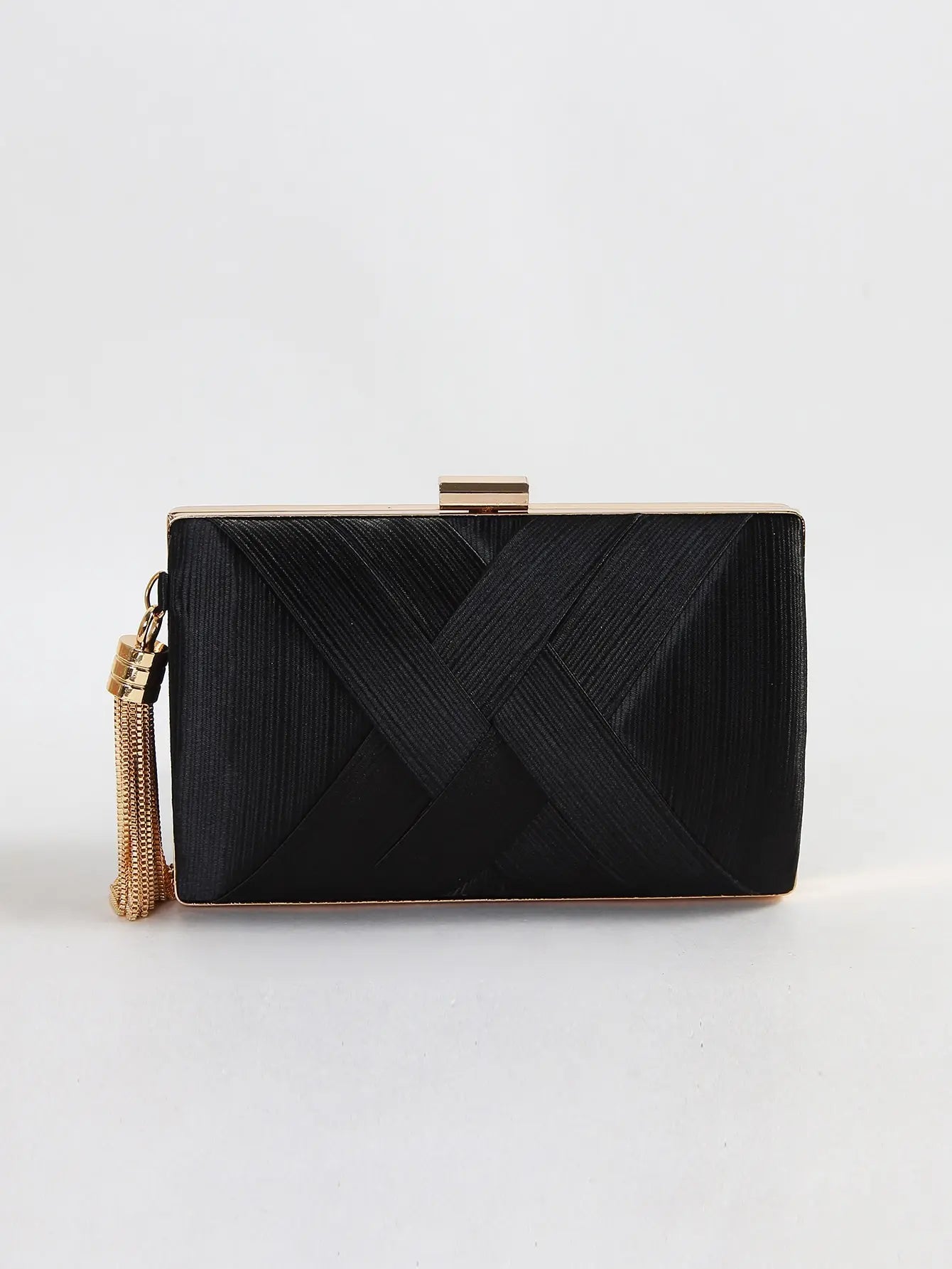 Luxury Vintage Chic Tassel Clutch Bag